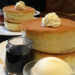 スフレパンケーキのダブル