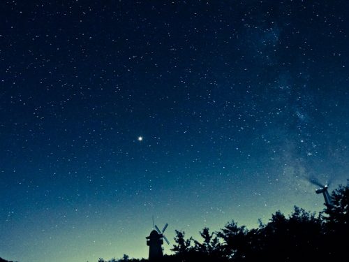 茨城県常陸太田市の星空